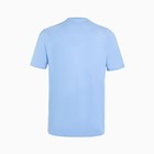 Футболка мужская, цвет голубой/принт МИКС, размер 2XL - фото 21808728