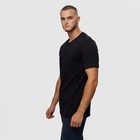 Футболка мужская, цвет чёрный/принт МИКС, размер 2XL - фото 21808818