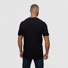 Футболка мужская, цвет чёрный/принт МИКС, размер 2XL - фото 21808819