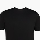 Футболка мужская, цвет чёрный/принт МИКС, размер 2XL - фото 21808821