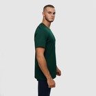 Футболка мужская, цвет зелёный/принт МИКС, размер 2XL - фото 21808854