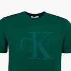 Футболка мужская, цвет зелёный/принт МИКС, размер 2XL - фото 21808857