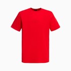 Футболка мужская, цвет красный/принт МИКС, размер L - фото 21809008