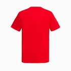 Футболка мужская, цвет красный/принт МИКС, размер L - фото 21809010