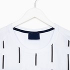 Футболка мужская, цвет белый/принт МИКС, размер М - фото 21809052