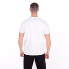 Футболка мужская, цвет белый, принт МИКС, размер S - фото 21809095