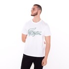 Футболка мужская, цвет белый, принт МИКС, размер XL - фото 21809110