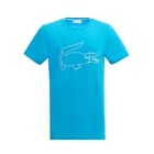 Футболка мужская, цвет голубой, принт МИКС, размер S - фото 21809161