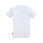 Футболка мужская, цвет белый/принт МИКС, размер S - фото 21809265