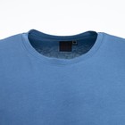 Футболка мужская, цвет синий/принт МИКС, размер М - фото 21809379