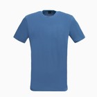 Футболка мужская, цвет синий/принт МИКС, размер XL - фото 21809394