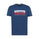 Футболка мужская, цвет индиго, принт МИКС, размер M - фото 21809417