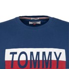 Футболка мужская, цвет индиго, принт МИКС, размер L - фото 21809430