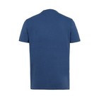 Футболка мужская, цвет индиго, принт МИКС, размер L - фото 21809431