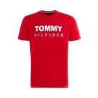 Футболка мужская, цвет красный, принт МИКС, размер L - фото 21809529