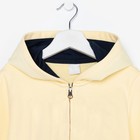 Костюм для девочки (толстовка, брюки), цвет жёлтый, рост 104 см (4) - фото 21809612