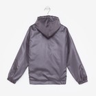Ветровка для мальчика, цвет темно-серый, рост 98-104 см 9242496