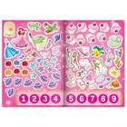 Многоразовые наклейки «Учим цифры», формат А4, Принцессы - Фото 3