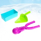 Набор для игры со снегом и песком «Радость», 3 предмета, цвета МИКС - Фото 9