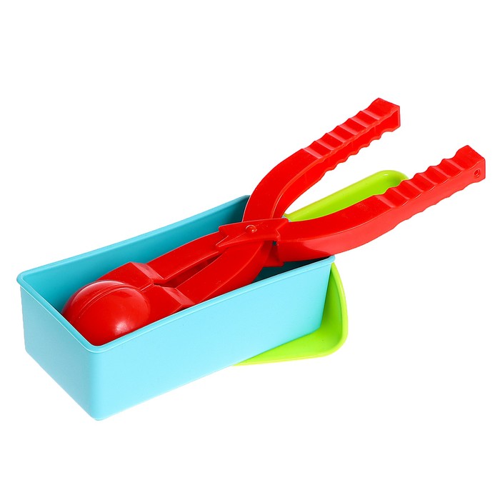 Игровой набор «Песколеп и кирпичик», 3 предмета, цвета МИКС - фото 1904637199
