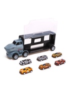 Грузовик «Акула. Перевозчик», с машинками 6 шт. - Фото 5