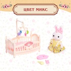 Набор игровой «Зайчики» с мебелью и аксессуарами - Фото 8