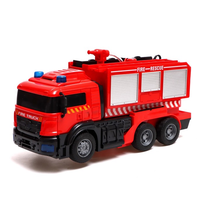 Робот радиоуправляемый «Пожарная машина», трансформируется, световые и звуковые эффекты - фото 1909007771