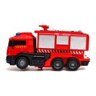 Робот радиоуправляемый «Пожарная машина», трансформируется, световые и звуковые эффекты - фото 7259580
