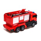 Робот радиоуправляемый «Пожарная машина», трансформируется, световые и звуковые эффекты - фото 7259581