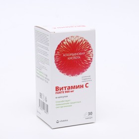 

Витамин С 900 мг Витатека, 30 капсул по 1105 мг
