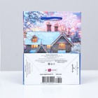 Пакет подарочный "Предновогодний вечер", 11,5 х 14,5 х 6,5 см. (комплект 12 шт) - фото 42880302