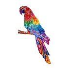 Пазл фигурный «Попугай ара», размер S - фото 4575101