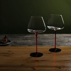 Бокал из стекла для вина Magistro «Амьен», 700 мл, цвет красный - Фото 3
