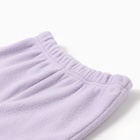 Костюм флисовый детский (толстовка, брюки) MINAKU, рост 80-86, сиреневый - Фото 10