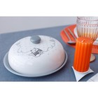 Блинница Доляна «Уютные коты», d=23 см, цвет белый - Фото 8