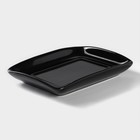 Маслёнка Доляна «Весенний вечер», 17×12.5×8.5 см, белая - Фото 5