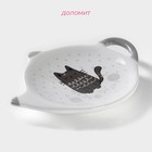 Подставка под чайный пакетик Доляна «Уютные коты», 12×9 см - Фото 2