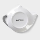 Подставка под чайный пакетик Доляна «Уютные коты», 12×9 см - Фото 4