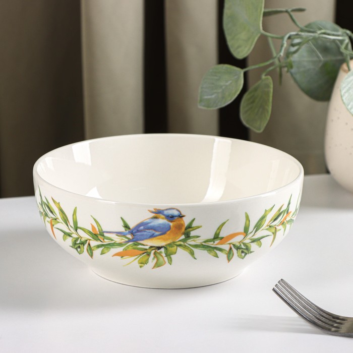 Салатник Доляна «Флора и Фауна», 600 мл, d=15.5 см - Фото 1