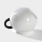 Сахарница с ложкой Доляна «Весенний вечер», 200 мл, цвет белый - Фото 3