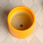 Горшок "Хедвиг" оранжевый, 10х9,5см - фото 40414467