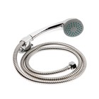 Смеситель для ванны ZEIN ZC2049, излив 40 см, картридж 35 мм, с душевым набором, хром 7603374