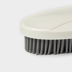 Щётка универсальная Raccoon, 12×6.5×2.5 см, пластик, TPR ворс, 1.6 см - Фото 3