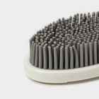 Щётка универсальная Raccoon, 12×6.5×2.5 см, пластик, TPR ворс, 1.6 см - Фото 5