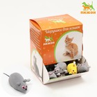 Мышь заводная, 7 см, фасовка 25 шт., МИКС - Фото 2