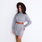 Ремень женский, ширина 3,5 см, пряжка металл, цвет рыжий - фото 24608957