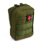 Аптечка тактическая-подсумок, 14.5×20 см, зелёная - Фото 3