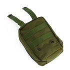 Аптечка тактическая-подсумок, 14.5×20 см, зелёная - Фото 7