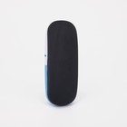 Футляр для очков Кит, 16*3,8*6 см, хлопушка, синий - фото 805066236