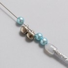 Дразнилка «Нежный хлоп» с перьями и бубенчиками, 60 см - Фото 3